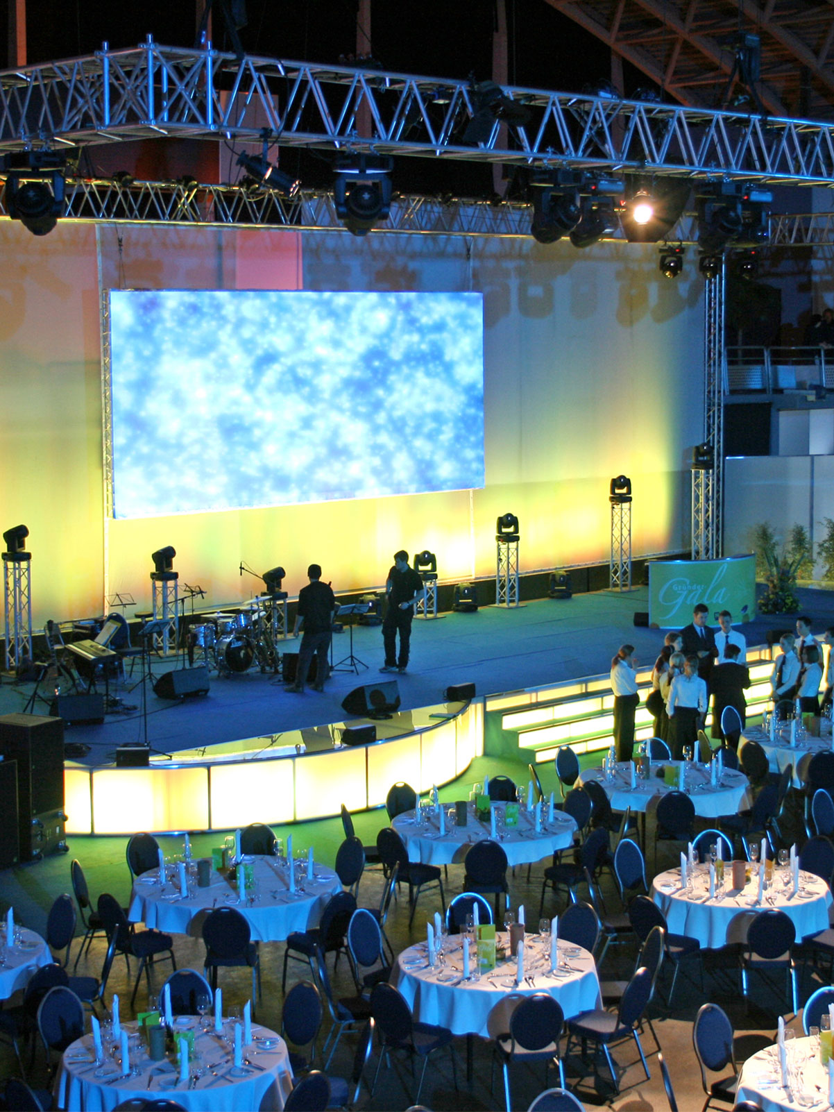 Veranstaltungsfläche, Gala-Abend Veranstaltungsfläche, Gala-Abend